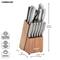 Farberware Stamped Stainless Steel 15-Piece Cutlery Set